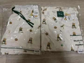 [ 당일 발송 ] 스타벅스 젤라또피케 티셔츠 셔츠 숏팬츠