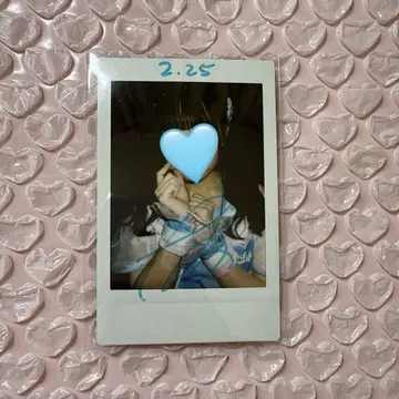 스즈메 나노 친필 사인 폴라로이드