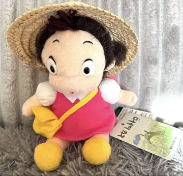 이웃집 토토로 메이 봉제 인형 선애로우 밀짚모자
