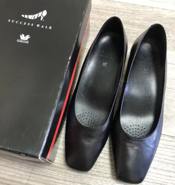 SUCCESS WALK 블랙 펌프스 와코루 서세스 워크