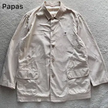 새상품급 Papas 파파스 블루종 자켓 스텐칼라 코트