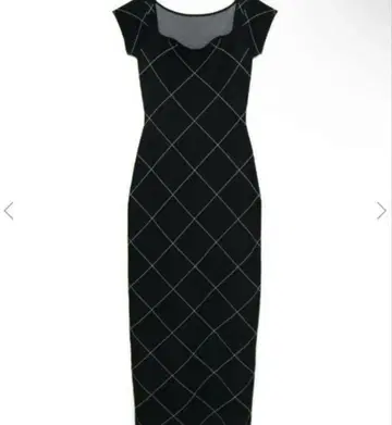 melt the lady fleeting check dress