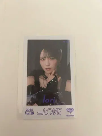 =LOVE 이퀄러브 이코러브 노구치 이오리 미니 사진 레어