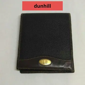 [ 익명 배송 ] dunhill/던힐/2단 접이식 지갑