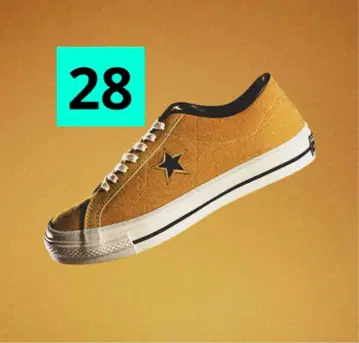 28 컨버스 타임라인 원 스타 J VTG 골드