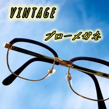 앤티크 브로우 안경
