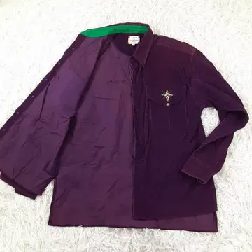 새상품급 CASTELBAJAC 까스텔바작 코듀로이 긴팔 셔츠