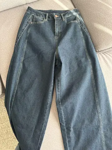 와이드 데님 팬츠
