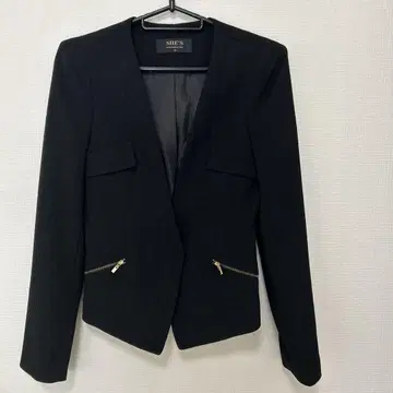 노카라 자켓 블랙 S 사이즈 한국제