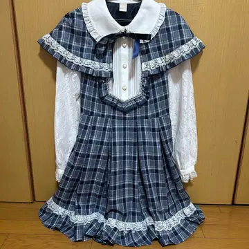 Secret Honey 소매 레이스 케이프 원피스