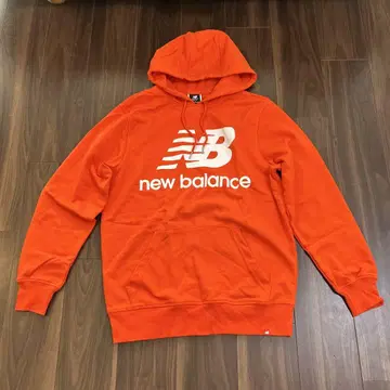 NewBalance 뉴발란스 맨투맨 후디 오렌지