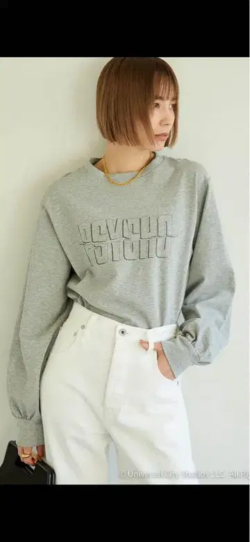 Whim Gazette 유니버셜 콜라보 PSYCHO 롱 T셔츠