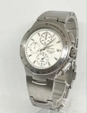 SEIKO WIRWED 크로노그래프 7T62-0A50 손목시계