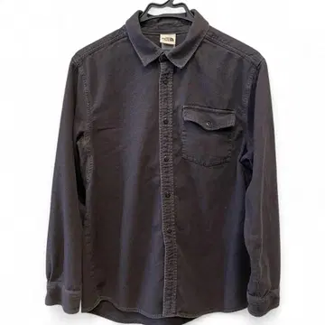 THE NORTH FACE 블랙 샤모어 긴팔 셔츠