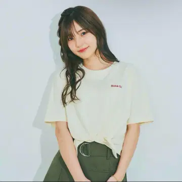 Bokanii 프론트 타이 로고 T셔츠