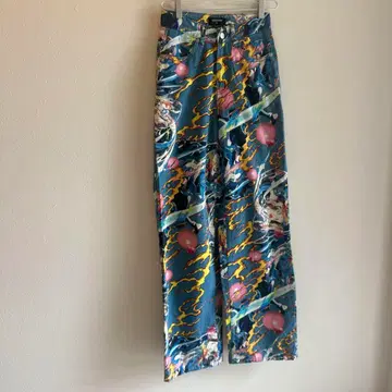 NGOrder 애니메이션 패턴 데님 팬츠 요네야마 마이