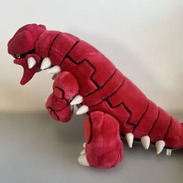 희귀 레어! TOMY 그란돈 봉제 인형 / 포켓몬