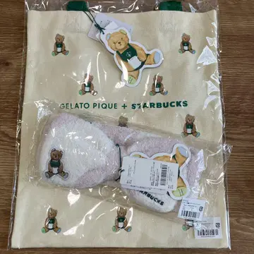 스타벅스 x 젤라토피케 토트백 헤어밴드