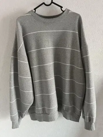 FARAH / Border Printed Sweatshirt 그레이 XL
