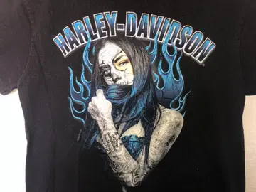 HARLEY DAVIDSON 티셔츠 치카노 바이커 갱 빈티지