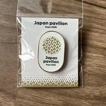 오사카 간사이 만박 일본관 핀즈 핀 배지 공식 로고