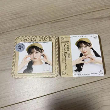 CANDYTUNE 코스터 타치바나 코토미 2장 세트 캰츄