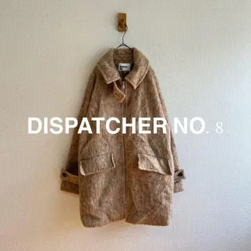 DISPATCHER No.8 샤기 하프 코트 P4