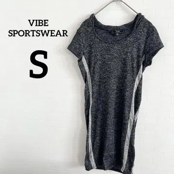 VIBE SPORTSWEAR [ S ] 반팔 미니 원피스