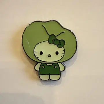 박람회 일본관 모키티 시크릿 핀 배지 후쿠로노리