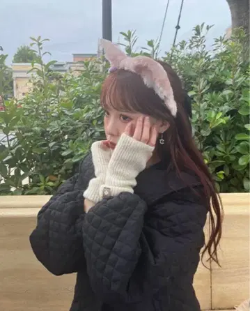 nugu 퀼팅 벨트 패딩 자켓 kanunu