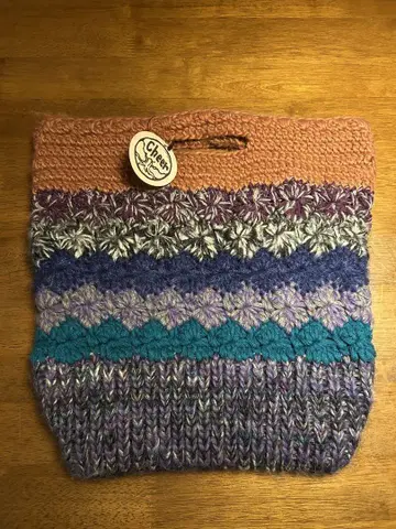 새상품 돌체 모티브 BAG 백 니트 핸드메이드 겨울 상품