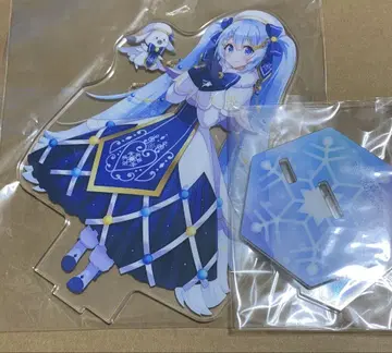 유키 미쿠 Snow Miku 2021 아크릴 스탠드 애니메이트