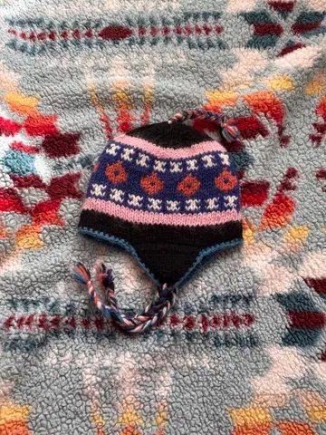 빈티지 vintage 이어 플랩 니트 모자 비니