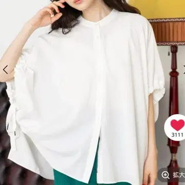nico and 케어 이지 코타트 튜닉 셔츠