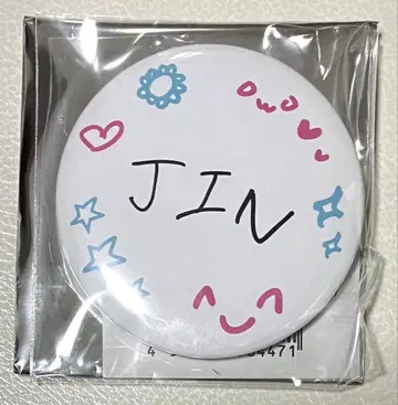 미사용 새상품 BTS RUNSEOKJIN 캡슐 캔뱃지 JIN