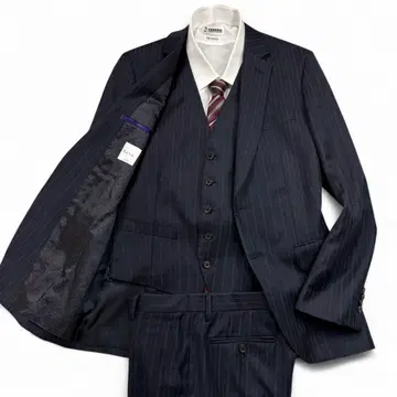 새상품급 폴스미스 현행 쓰리피스 셋업 수트 제냐 원단 M