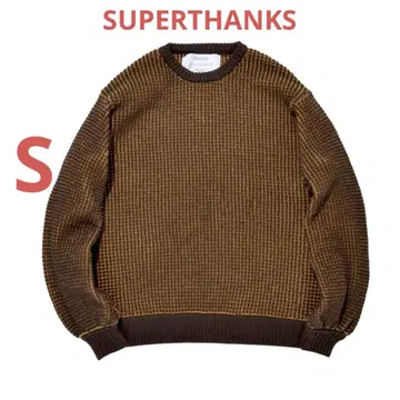 [ 미사용 새상품 ] SUPERTHANKS 슈퍼 땡스 니트