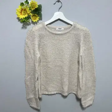 [ NATURAL BEAUTY BASIC ] 니트 긴팔 베이지 M 사이즈