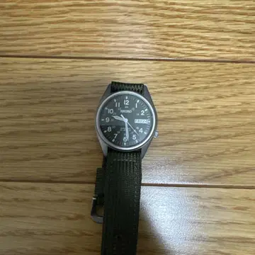 SEIKO 자동 와인딩 손목시계 다크 그린