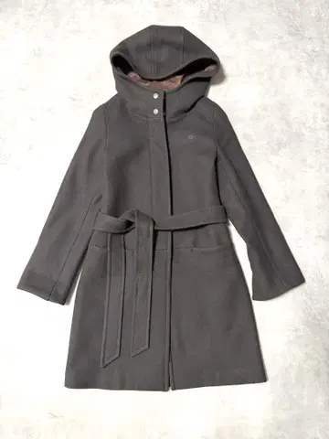LACOSTE 다크 브라운 코트 40