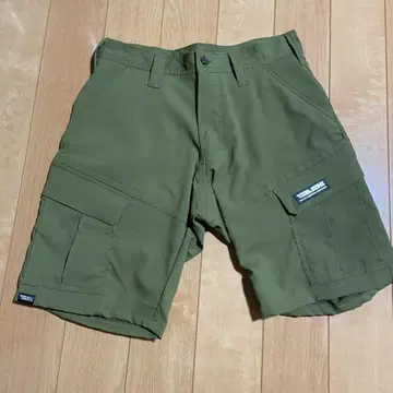 토라 이치 카고 하프 팬츠 M 사이즈 올리브 그린