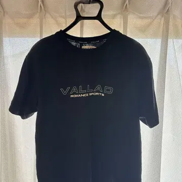 VALLAD 블랙 T셔츠 M
