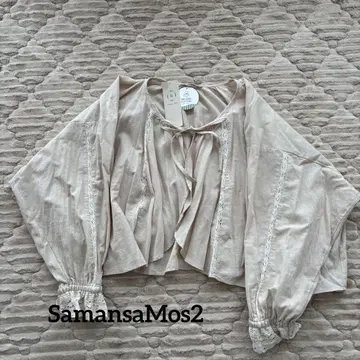 SM2 오가닉 코튼 가디건 베이지 프리 사이즈