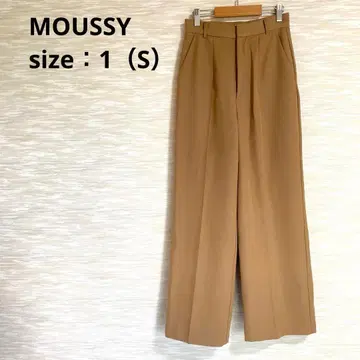 MOUSSY 테이퍼드 팬츠 [ S ] 슬랙스 오피스 깔끔한 1293
