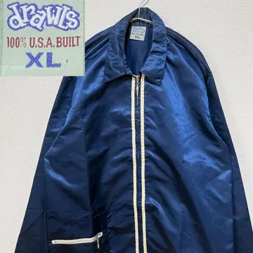 Drawls XL 네이비 자켓 바시티 자켓 나일론 USA제