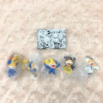 냥츄 월드 방송국 냥츄 마스코트 전 5종 풀컴프