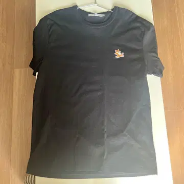 메종 키츠네 블랙 T셔츠