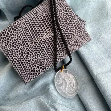 LALIQUE 크리스탈 펜던트 물의 정령