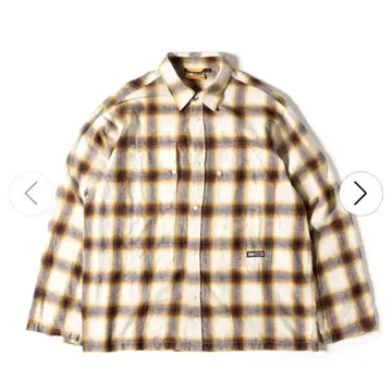 [ 신상 ] 그립스와니 BRUSHED CHECK SHIRTS 브라운