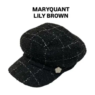 [ M3 ] LILY BROWN/MARYQUANT 헌팅 캡